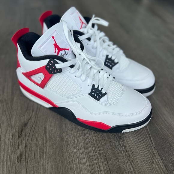 Jordan Other - Jordan Sneakers White Red Black